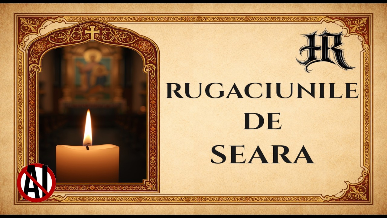 Rugăciunile de seară complete | Pace și protecție peste noapte #NoAI