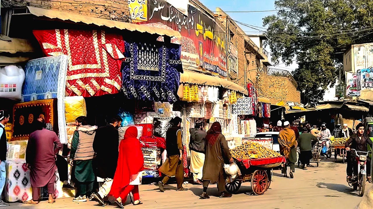 Peshawar City Tour  ||  Walking  in  Peshawar  City  Streets  4K @amazingcitywalk 