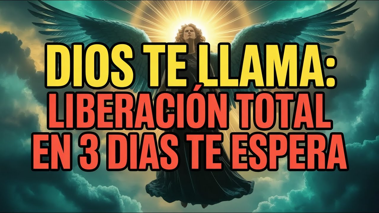 ¡ATENCIÓN! Revelación Profética: Dios te llama a la Liberación Divina en 3 Días Sagrados ⚠️✨