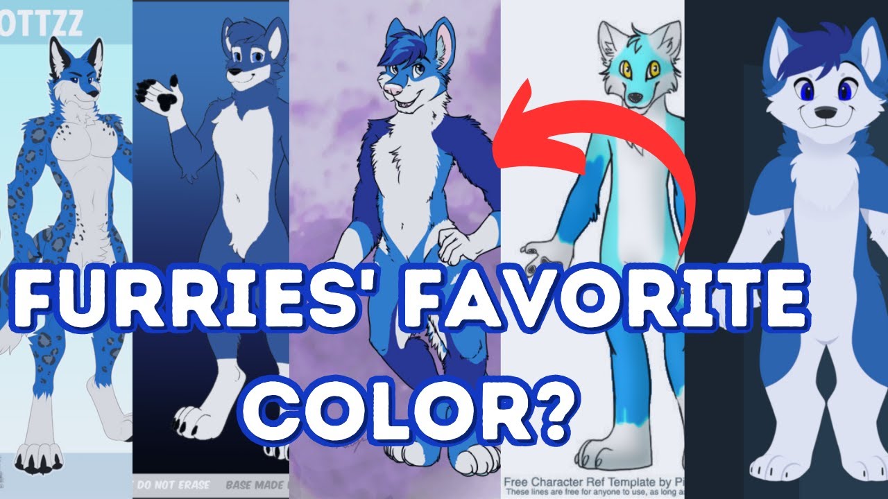 Why Are There So Many BLUE FURSONAS?