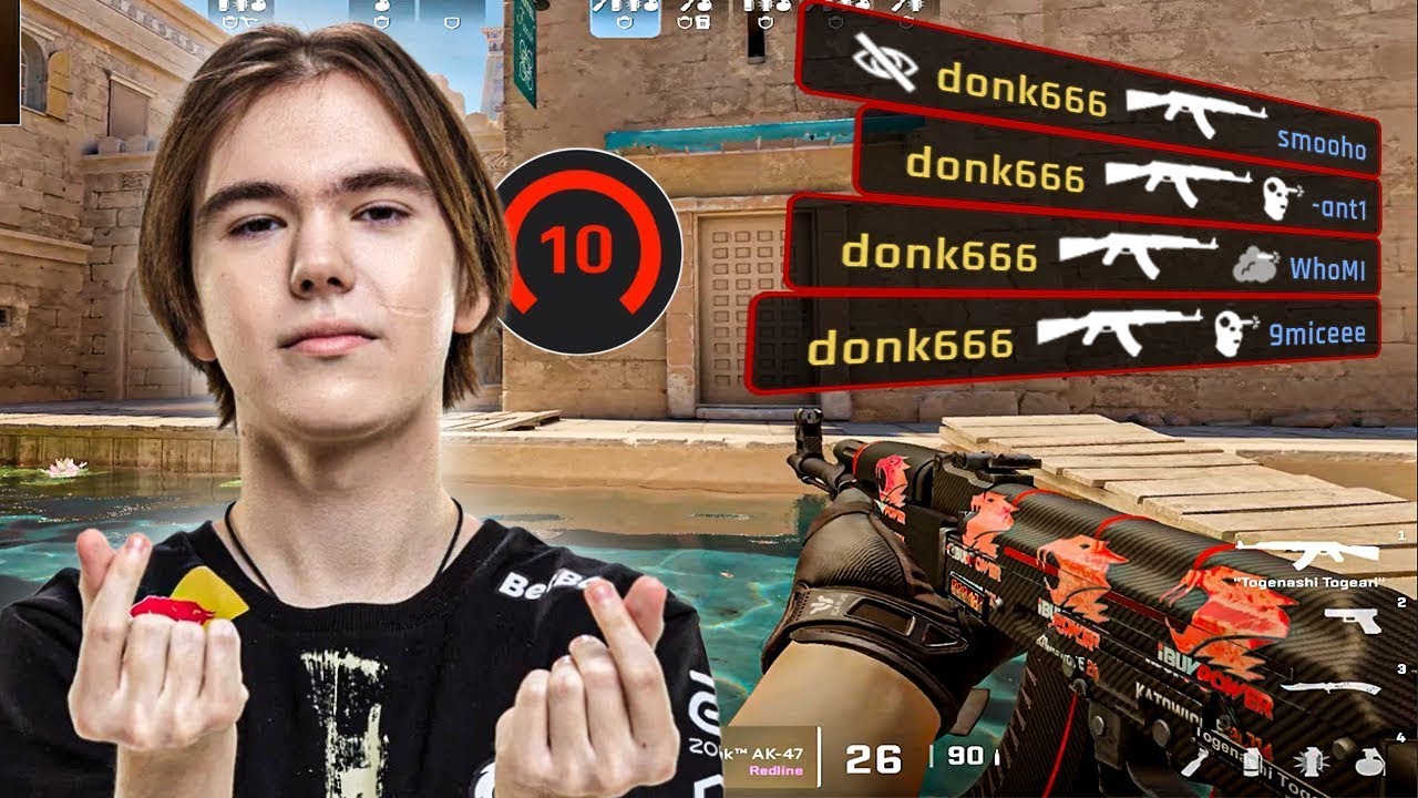 donk plays ANUBIS on FACEIT 2026 | POV and comms