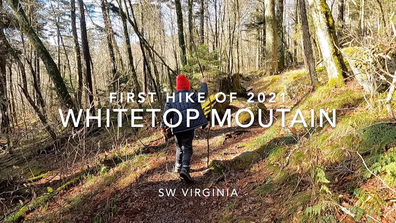First Hike of 2021 - Whitetop Mountain Virginia