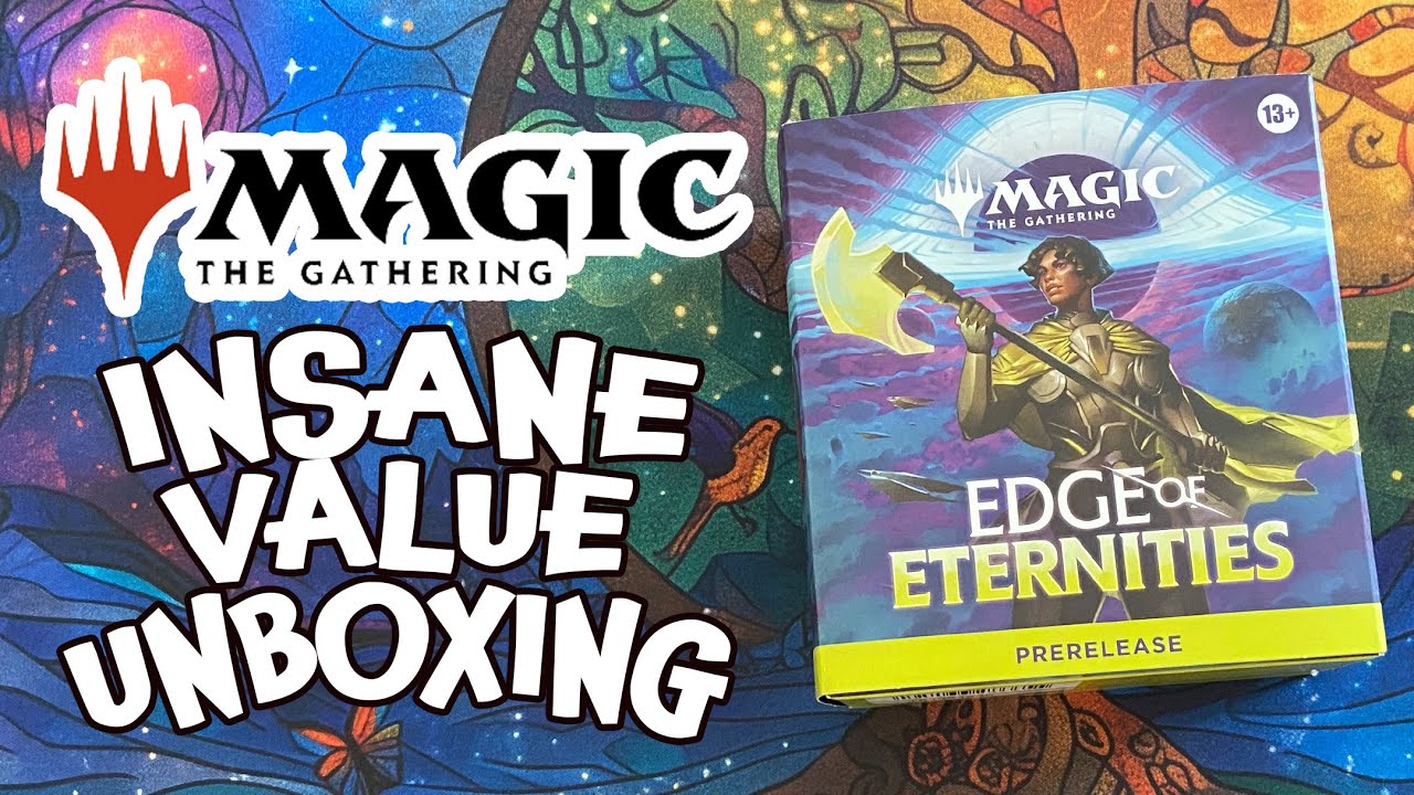MTG Edge of Eternities Pre-Release Kit Opening l Insane Rare & Mythic Pulls!