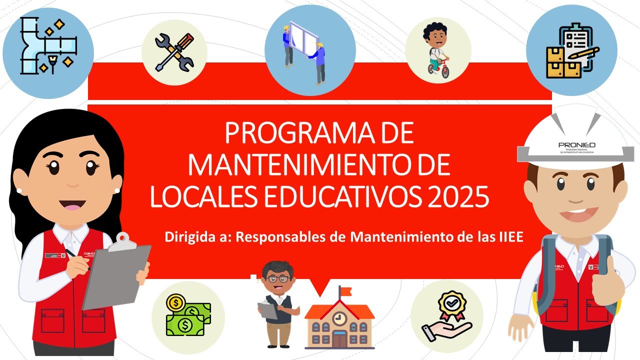 ASISTENCIA TÉCNICA: PROGRAMACIÓN DE LAS ACCIONES DE MANTENIMIENTO DIRIGIDA A  DIRECTORES DE LAS IIEE