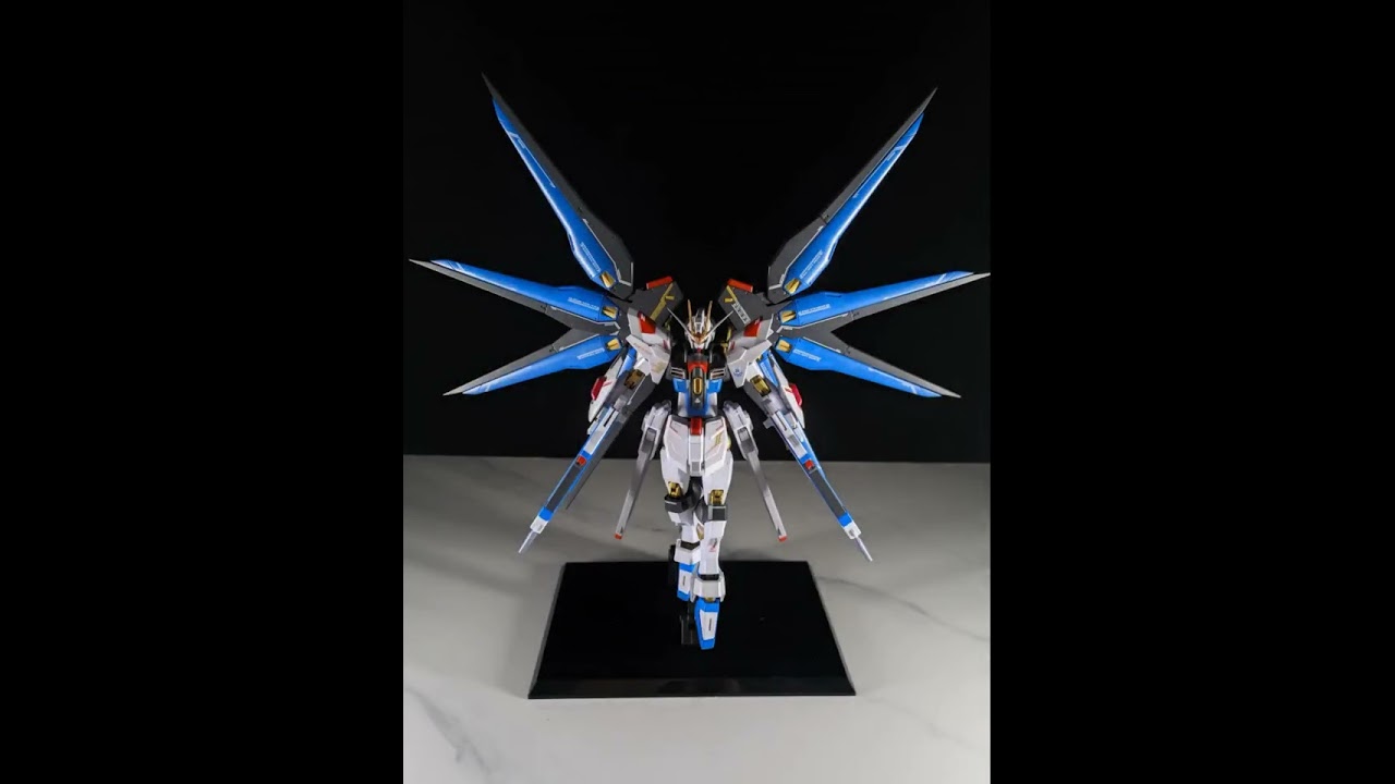 MR Gundam Strike Freedom Spec II #gundam #gunpla #shorts #gundamseedfreedom #metalrobot魂
