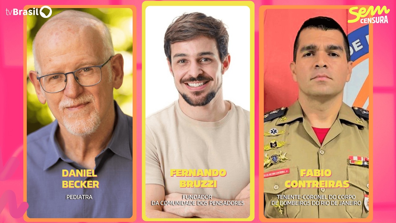 🔴 SEM CENSURA RECEBE DANIEL BECKER, FERNANDO ANDRADE E FABIO CONTREIRAS