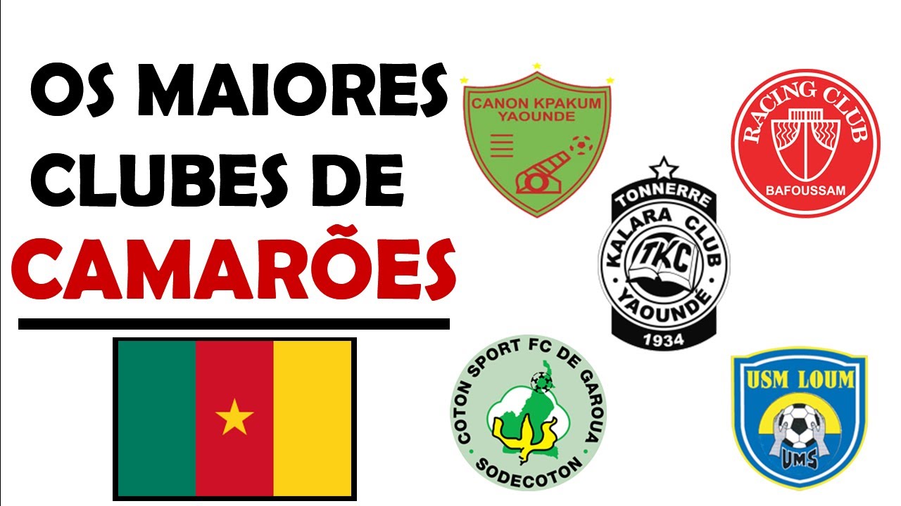 TOP 5 - MAIORES CLUBES DE FUTEBOL DE CAMAR&Otilde;ES (MTN ELITE ONE )