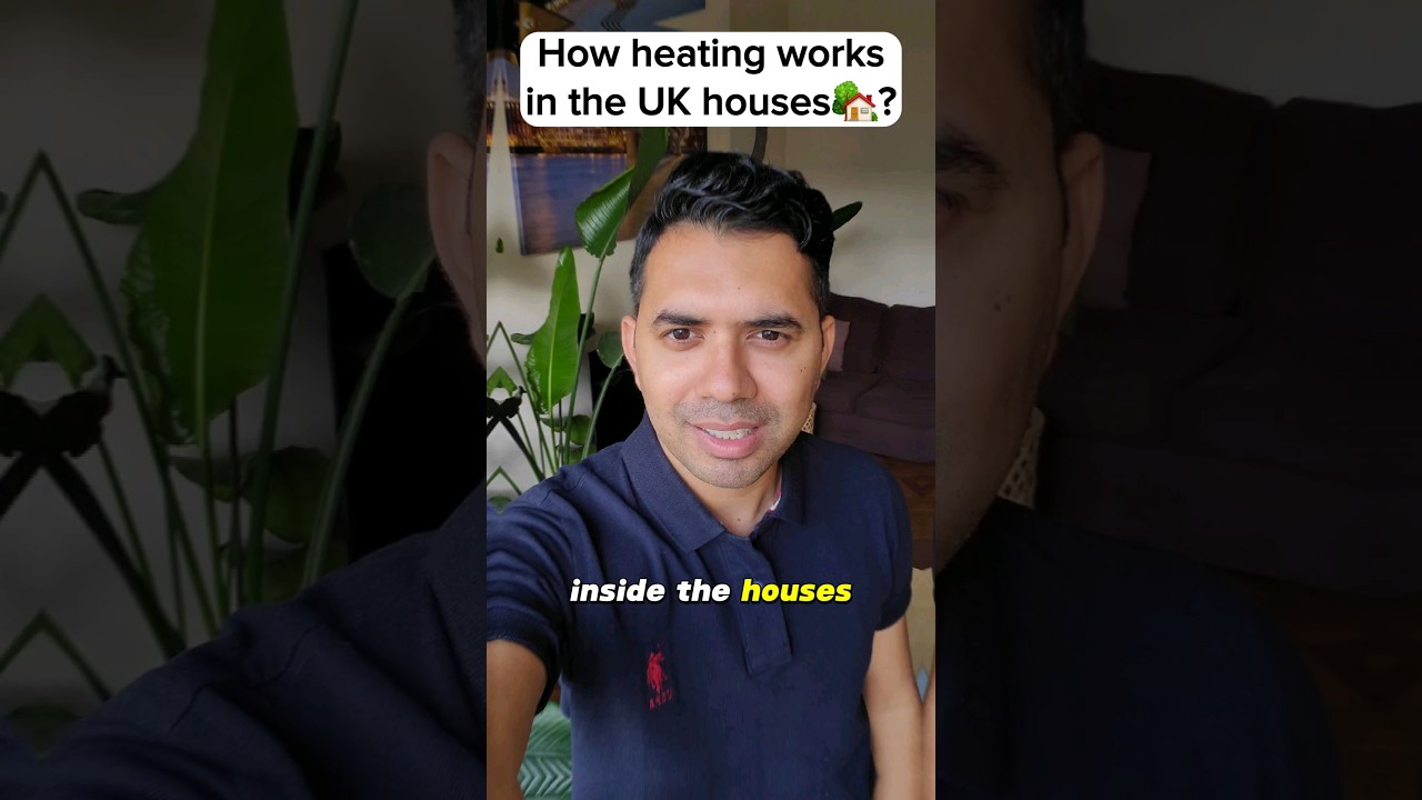 Heating in UK houses 🏡 during winters?  #uklife #ukhouse #shorts