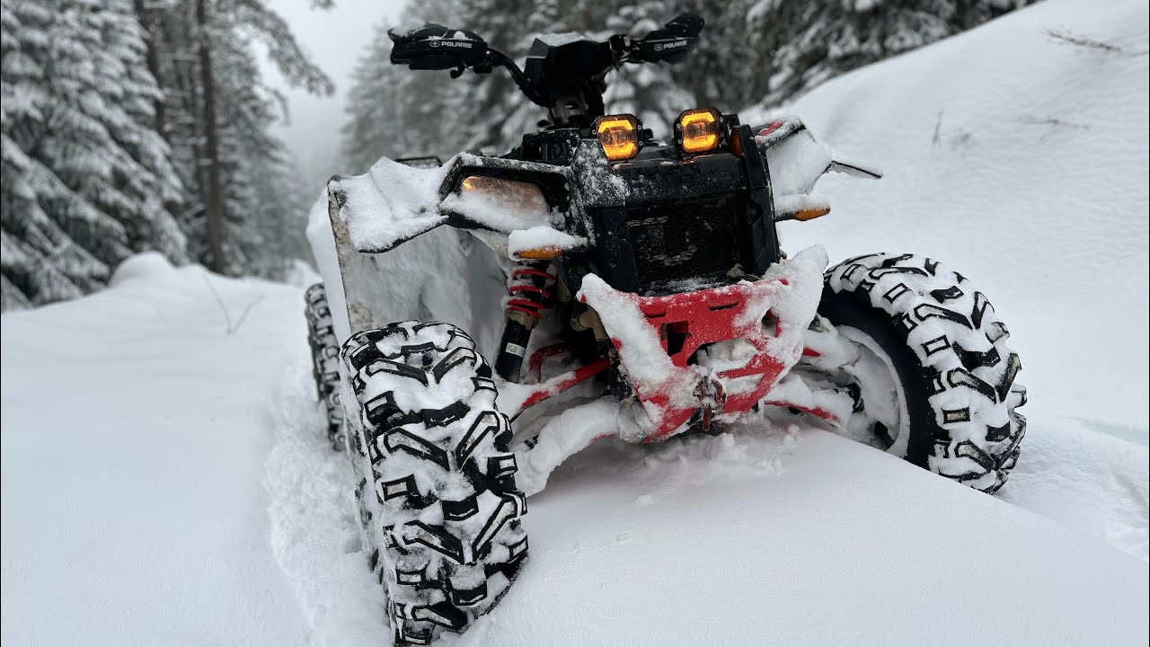 Uludağ Eteklerinde snow Atv Off Road 4x4 scrambler 1000 cf 1000 cf 625