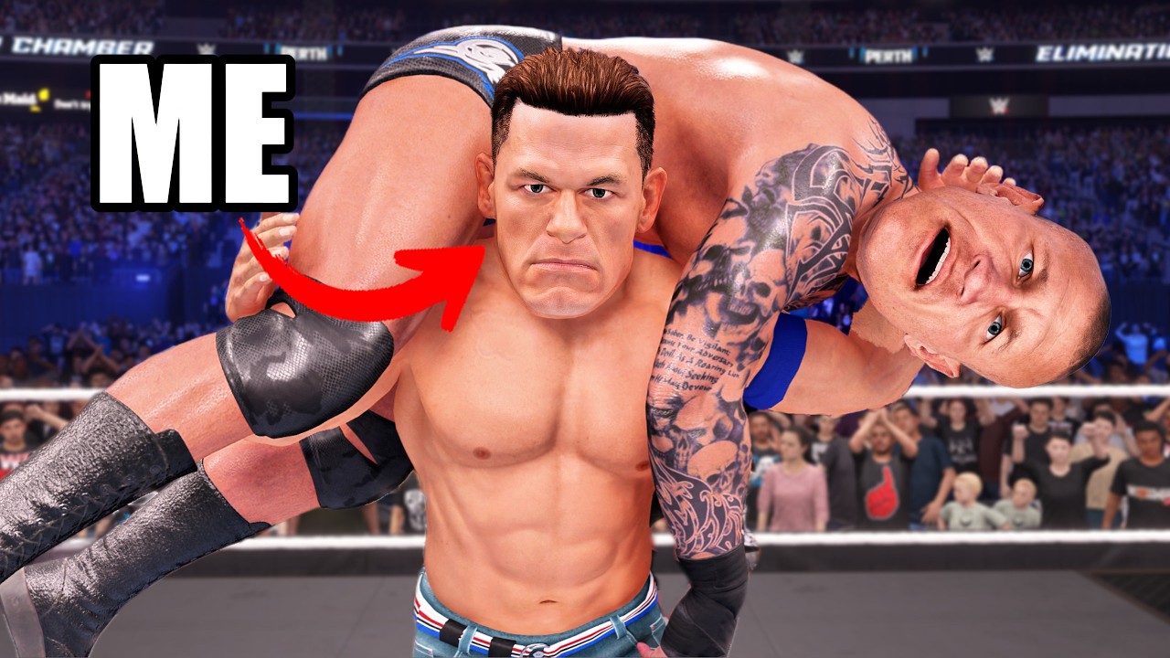 I Put 6 BEST Elimination Chamber Wrestlers In 1 Match!