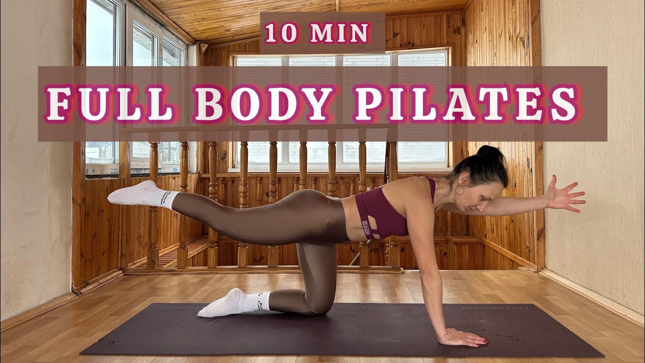 10 MIN Full Body Pilates | Daily Hourglass Workout for a Toned Figure