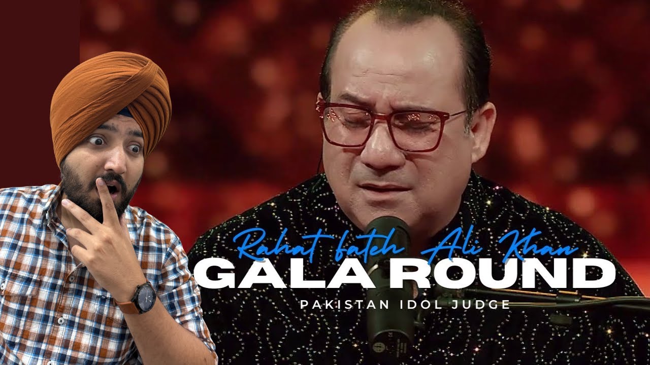 Pakistan Idol | Rahat Fateh Ali Khan | Lagan Lagi | Gala Round | Jeet Singh Reactions
