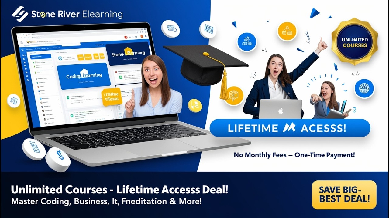 Stone River eLearning &ndash; LIFETIME Membership DEAL & FULL REVIEW!