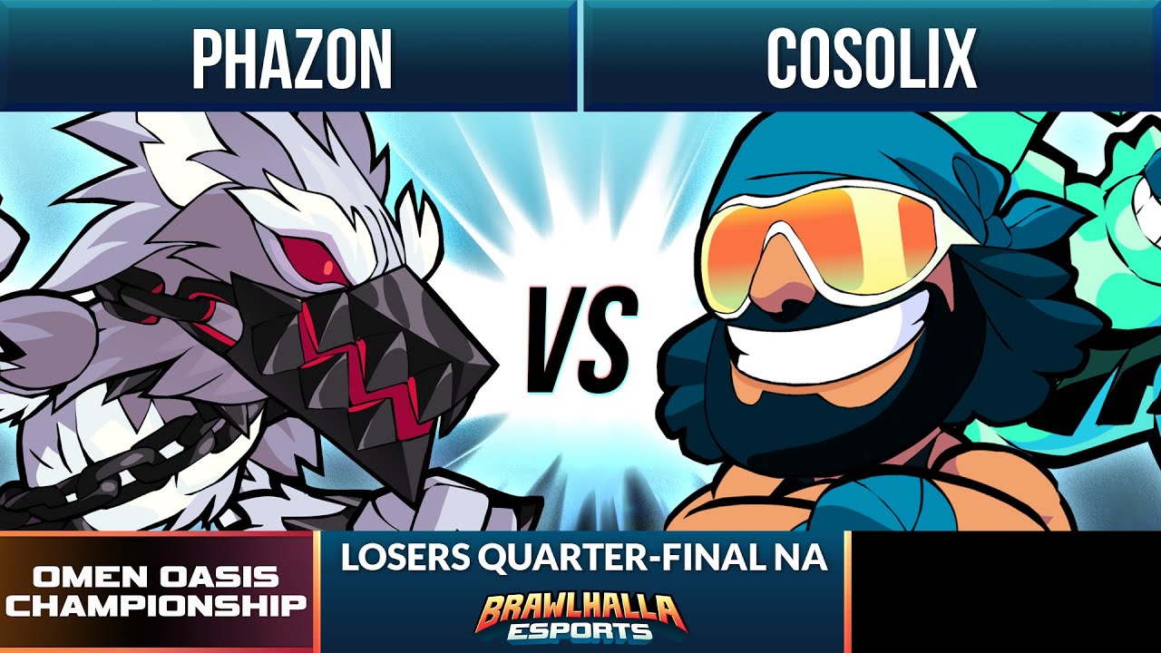 Phazon vs Cosolix - Losers Quarter-Final - Omen Oasis Championship 2022 - NA 1v1