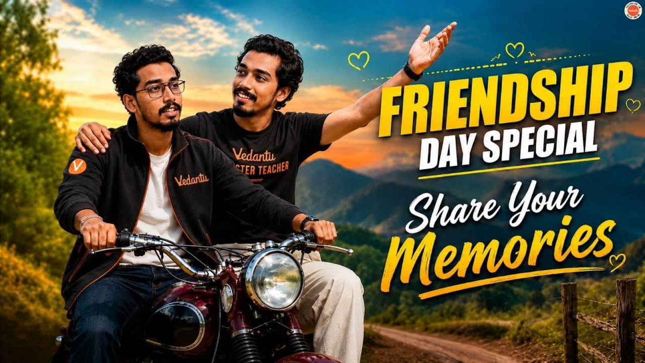 Share Your Friendship with Rupesh Sir! 🤝 Happy Friendship Day Special! ❤️