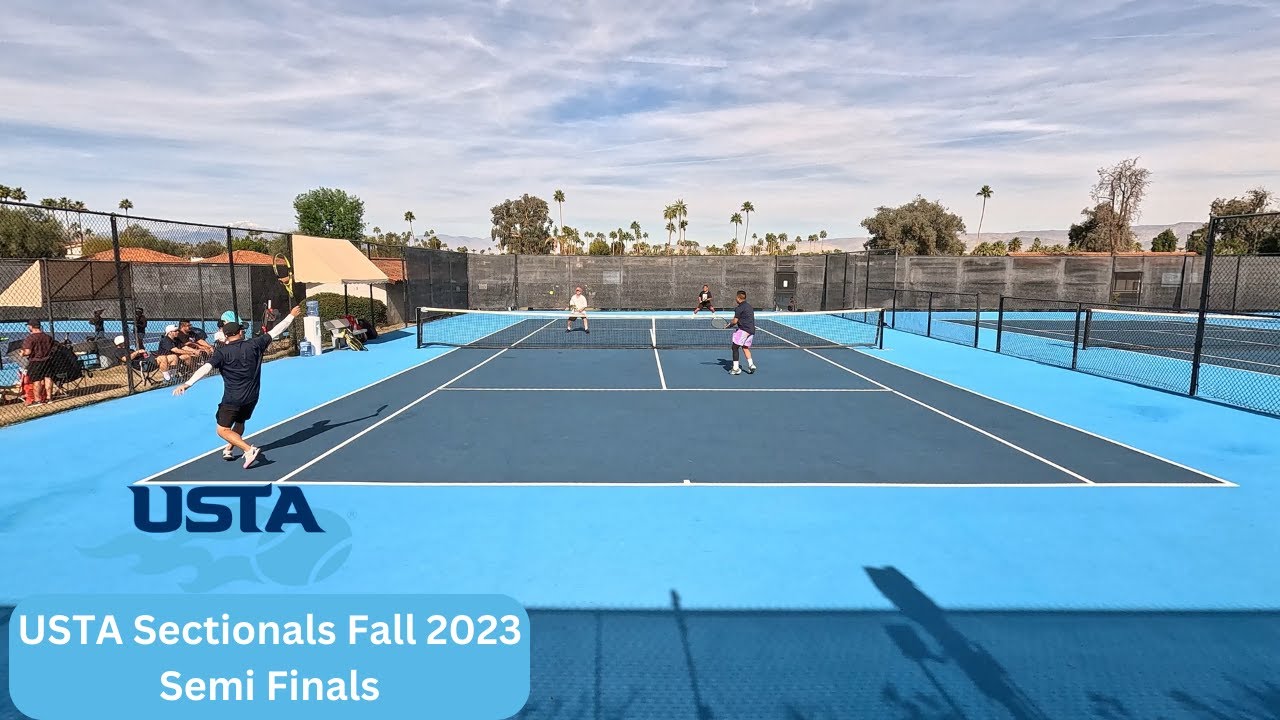 USTA 4.0 Doubles Sectionals Fall 2023 Semifinals 1/28/24