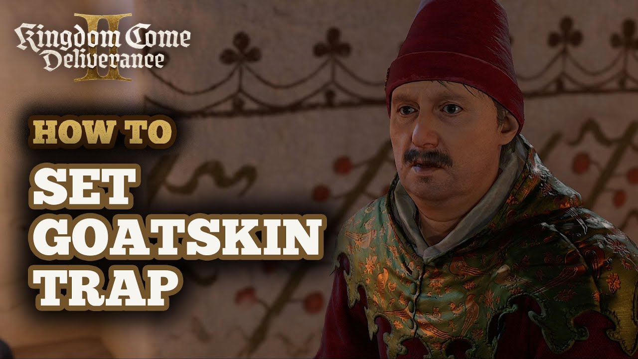How to Set a Trap for Goatskin in Kingdom Come Deliverance 2 - Drunk German Merchant