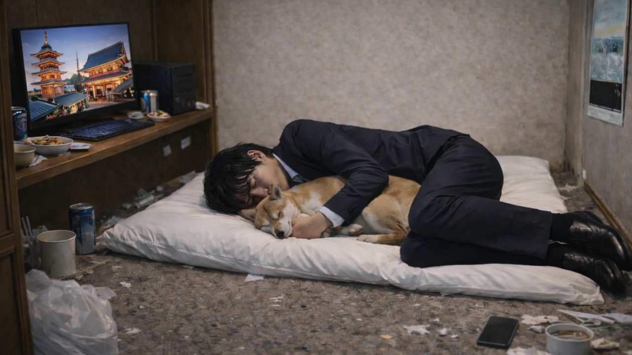 My Life at 6AM as a Homeless Salaryman in Tokyo 🇯🇵