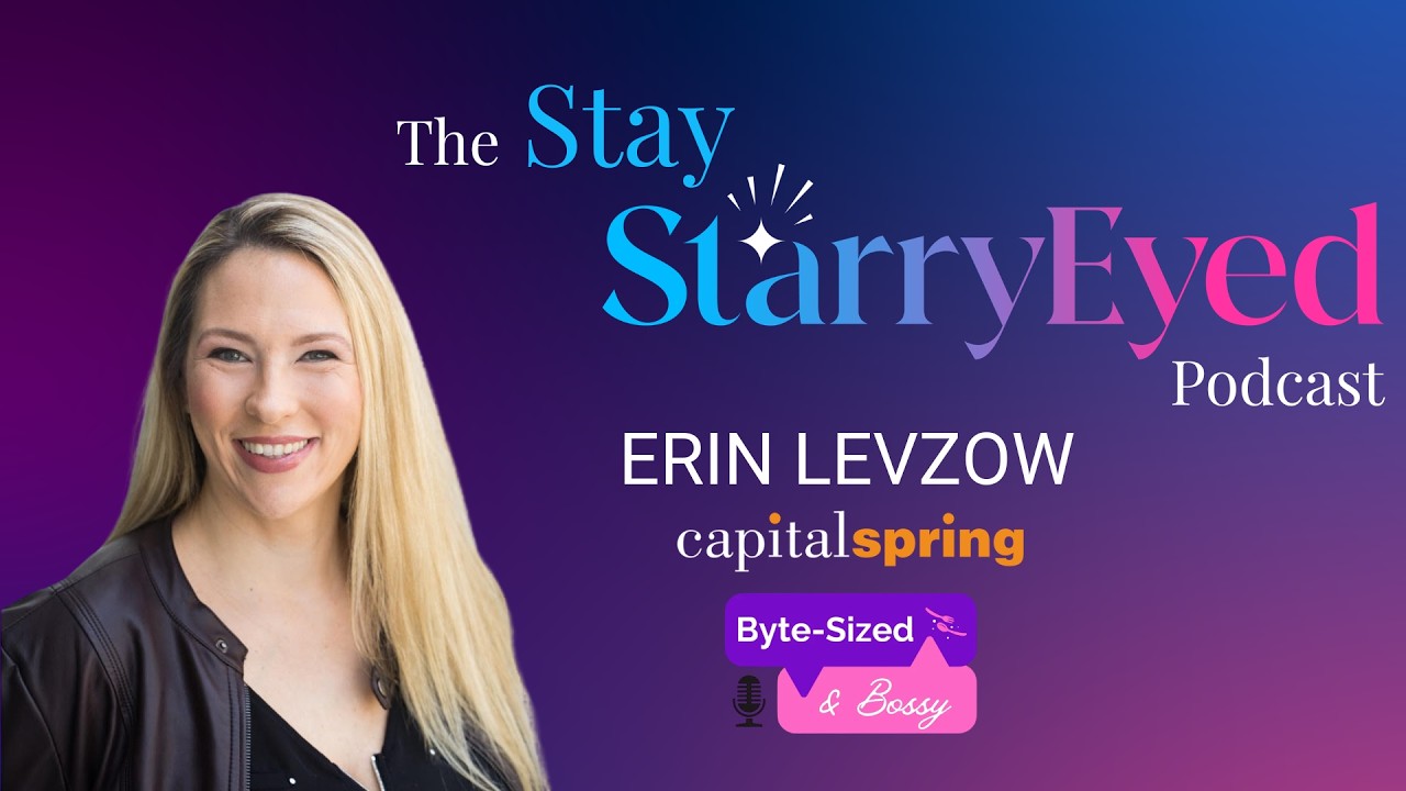 Stop Performing and Start Leading with Erin Levzow (CapitalSpring, Bite-Sized & Bossy)