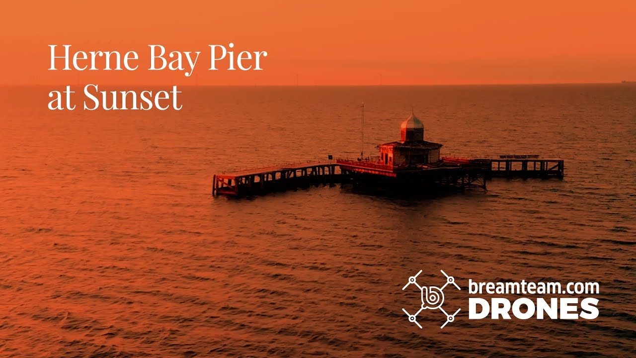 Herne Bay Pier at Sunset