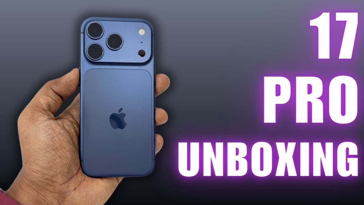 Why There&rsquo;s NO iPhone 17 Pro Deep Black? 🔥 Unboxing Deep Blue!
