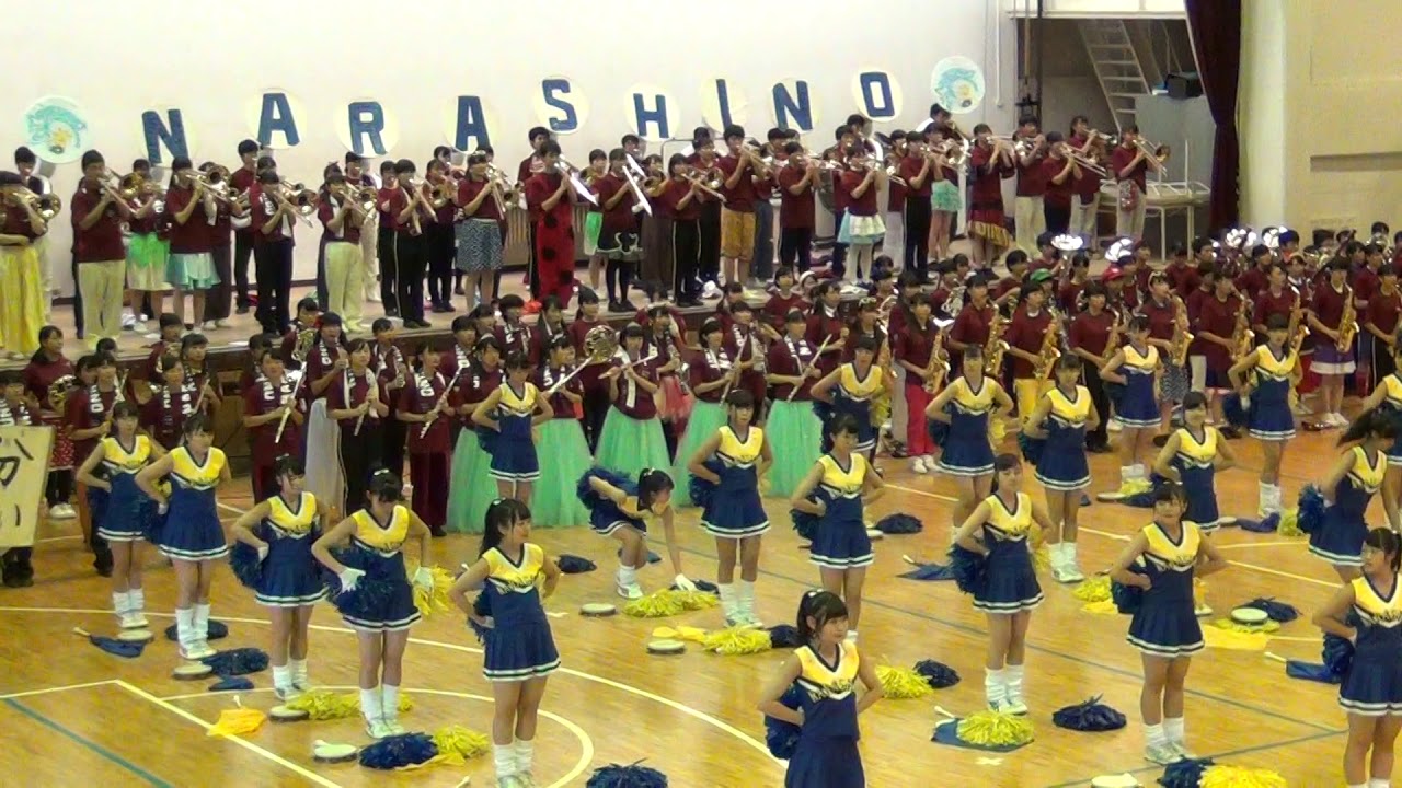 2017習志野高校文化祭　野球応援