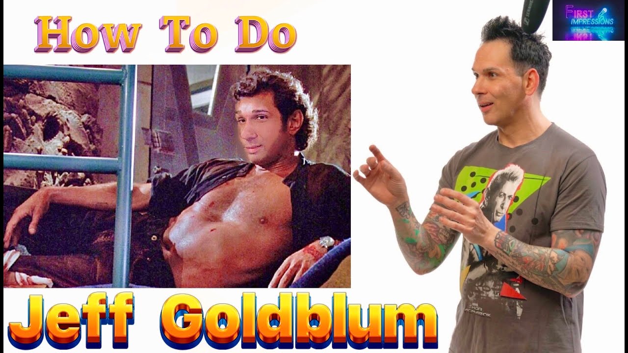 How To Do a Perfect Impression of Jeff Goldblum - First Impressions w/ Marcus Ep. 5