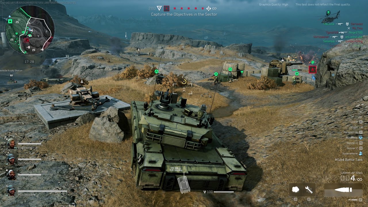 Delta Force Hawk Ops | M1 Abrams Tank Gameplay | Alpha Test