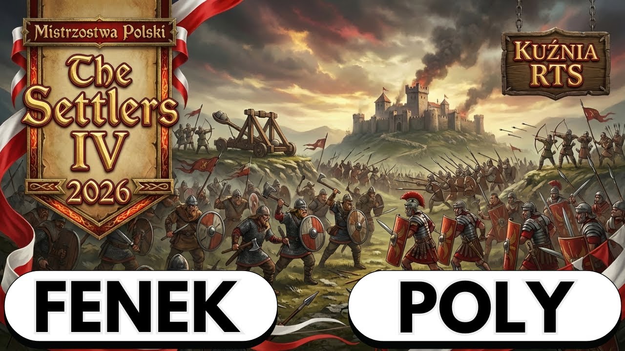Settlers 4 Mistrzostwa Polski - UB 1/8 Fenek vs Poly