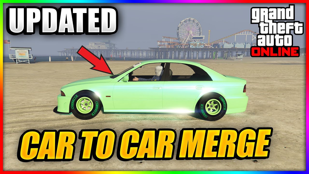 GTA 5 Car-to-Car Merge Glitch STILL WORKING! 🚗💥 F1 & Benny’s Wheels (Xbox/PSN 1.72)