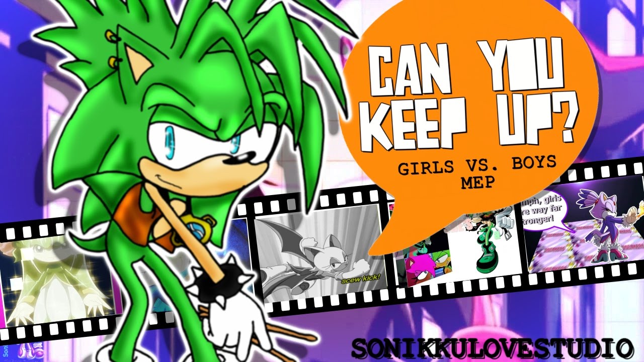 {Sonikku❤} Can you keep up? | Sonic Girls vs. Boys MEP