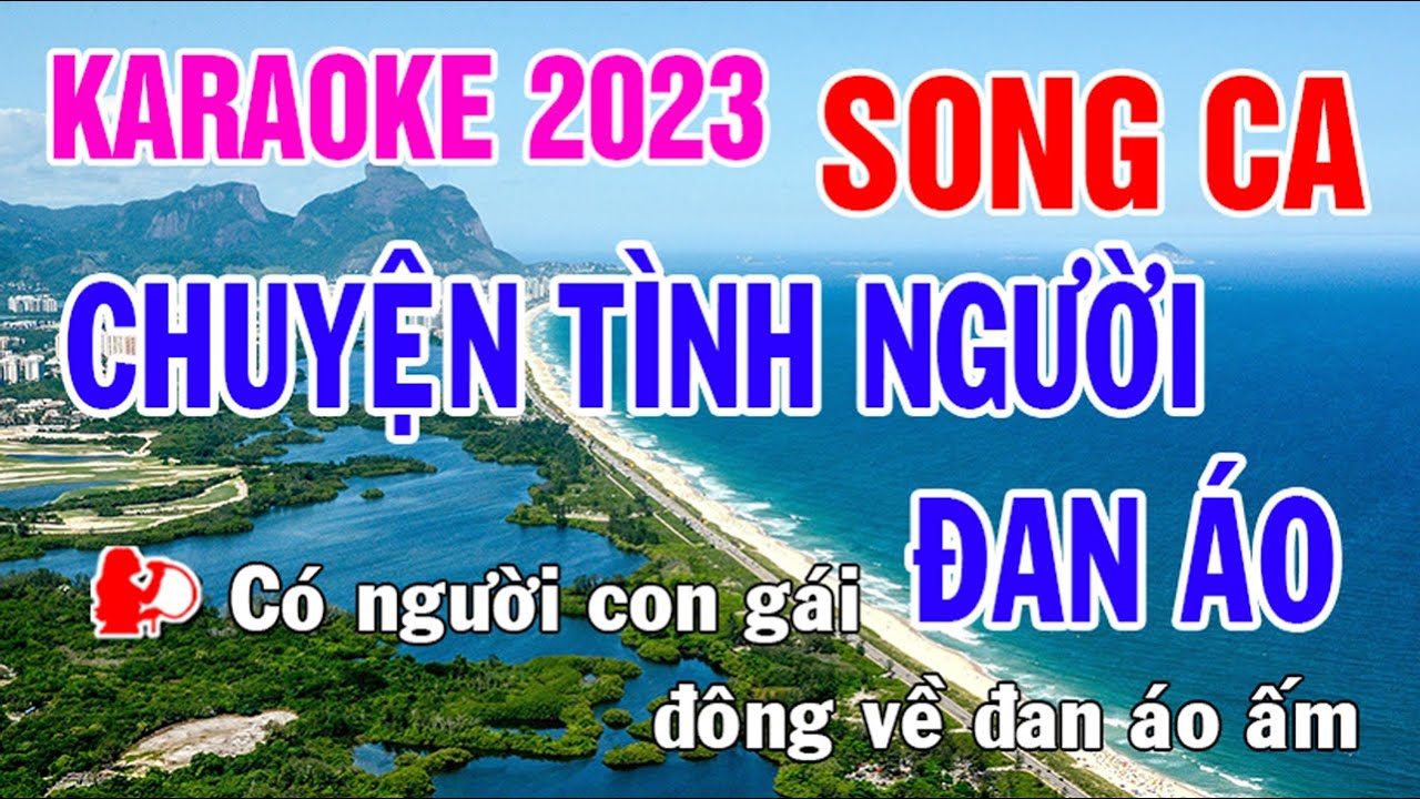 Chuyện Tình Người Đan Áo Karaoke Song Ca Nhạc Sống - Phối Mới Dễ Hát - Nhật Nguyễn