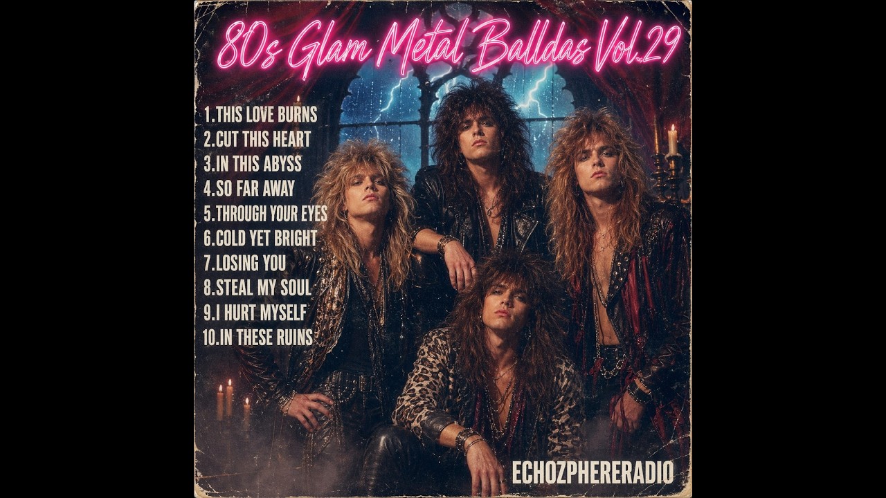 80s Glam Metal Ballads Vol.29 &ndash; Najlepsze hity rockowe i miłosne z lat 80. Glam Metal