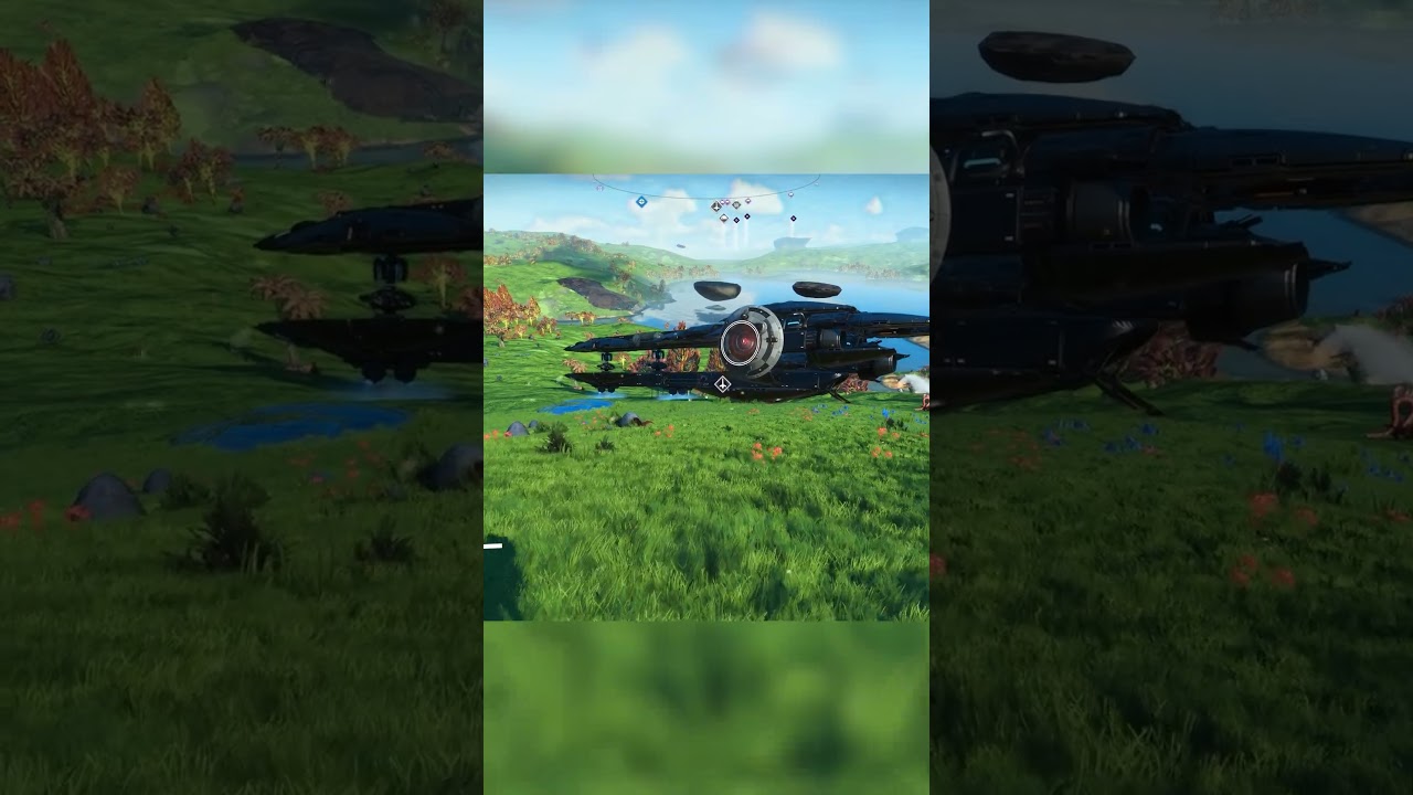 Epic Corvette Ship in No Man's Sky #nomanssky