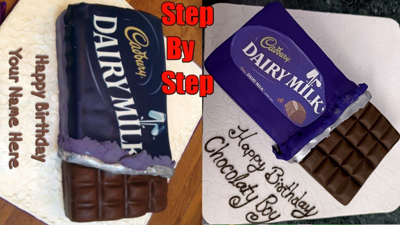 Dairy Milk Chocolate Shape Cake | Dairy Milk Birthday Cake | Seller FactG