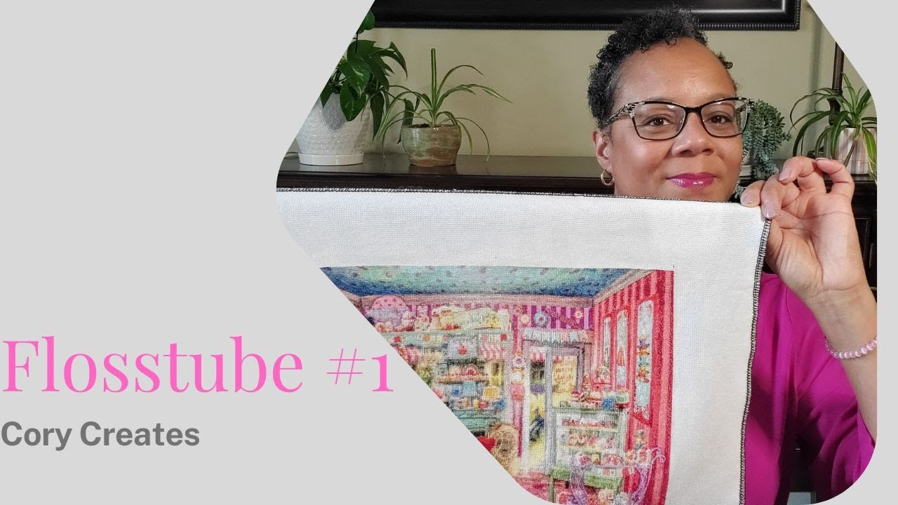 Flosstube #1 CoryCreates WIP Parade, Project Bags and First HAED Finish