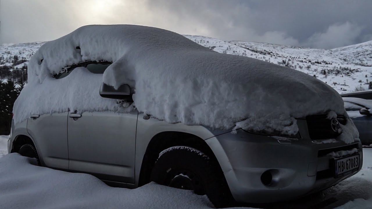 Snø I Ulsteinvik