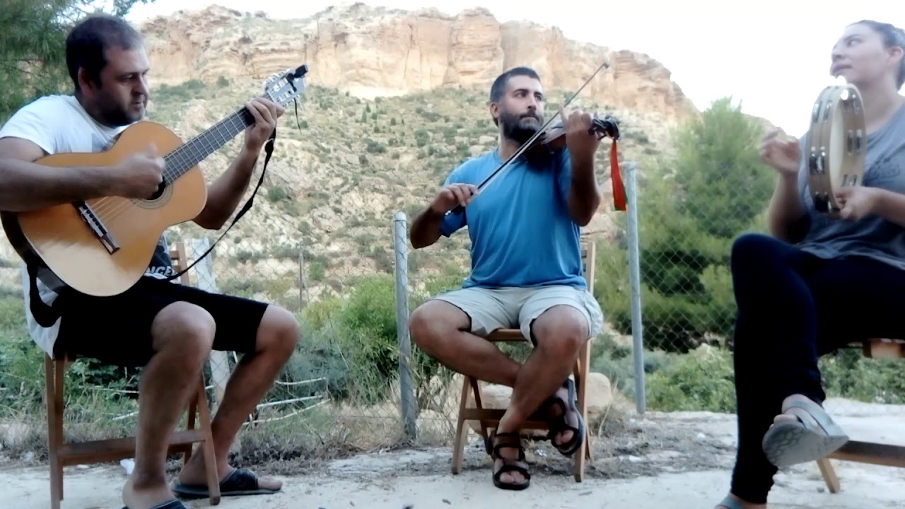 Malaguenya Puntejà. Assaig en l'Almoeixa, Crevillent (27-6-20)