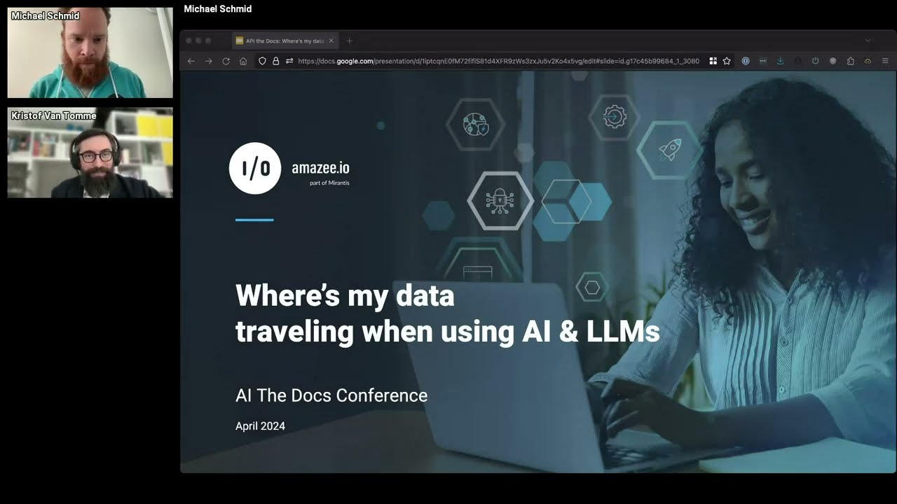 Michael Schmid: Where&rsquo;s My Data Traveling When Using AI (KEYNOTE)