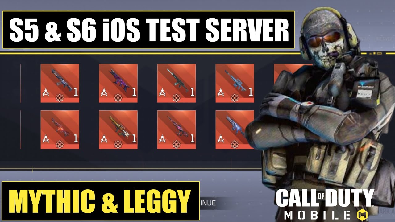 *NEW* Codm Test Server Season 5 And Season 6 | Codm Test Server Download | Codm Test Server 2023