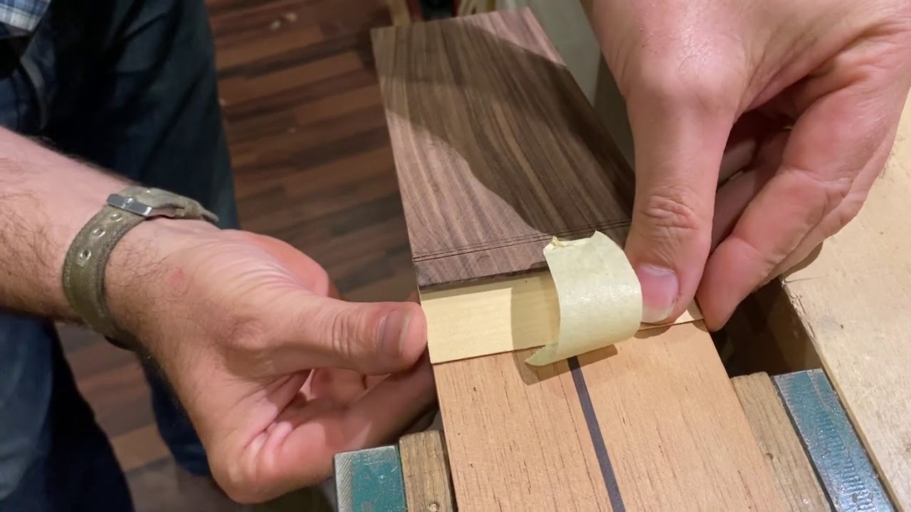 How to cut the nut position on the neck of a classical guitar