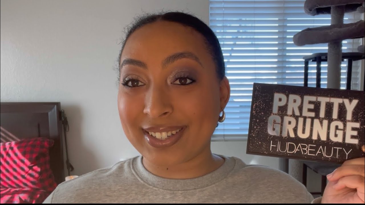 2 Looks, 1 Palette -- Huda Beauty Pretty Grunge| #2Looks1Palette