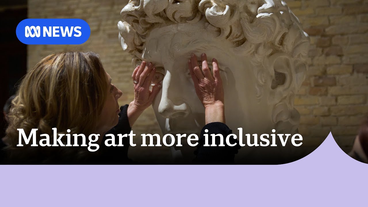 Museum designed for blind tourists offers new way to experience art | The World | ABC NEWS