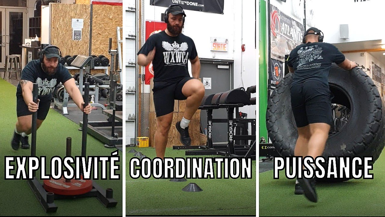 Mon entrainement de pr&eacute;paration avant un show de catch