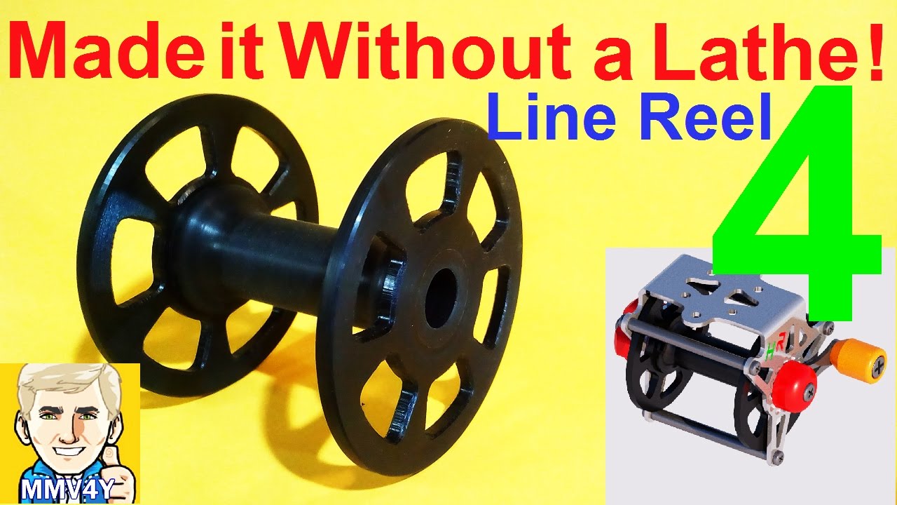 Wooden Speargun -Part-11 The Spool - NO LATHE! - Line Reel Part- 4