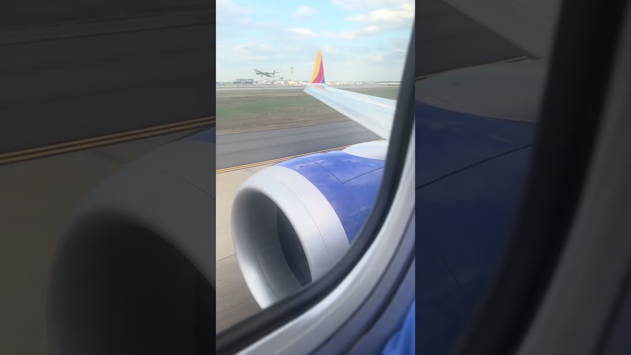 Late afternoon landing into Atlanta on a Southwest Boeing 737-8 MAX from Tampa 