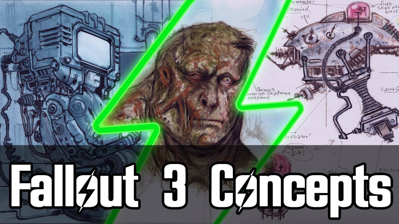 Fallout 3 Concept Art: The Good, the Bad, and the Ugly