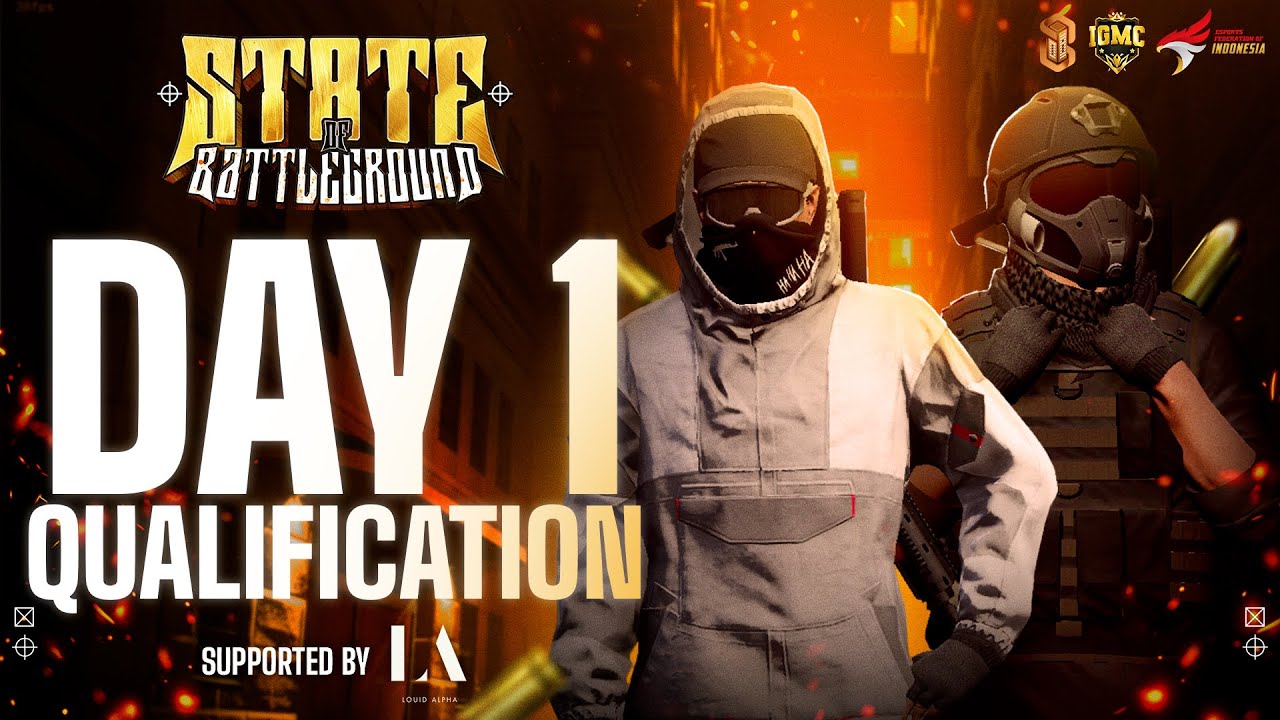 🔴LIVE | TOURNAMENT STATE OF BATTLEGROUND | QUALIFICATION DAY I #StateOfBattleground #SOIxIGMC