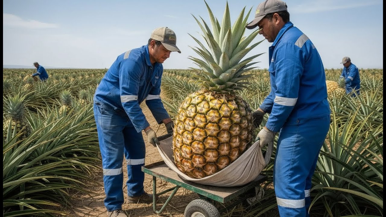 Inside the Modern Desert Pineapple Industry | How Water Is Sourced, Planted & Harvested at Scale