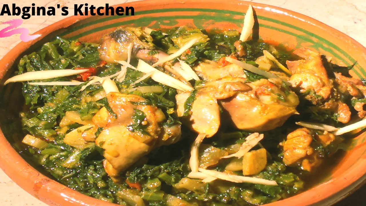 Mooli Gosht Recipe | Radish Chicken Curry | Indian Palak Gosht Recipe